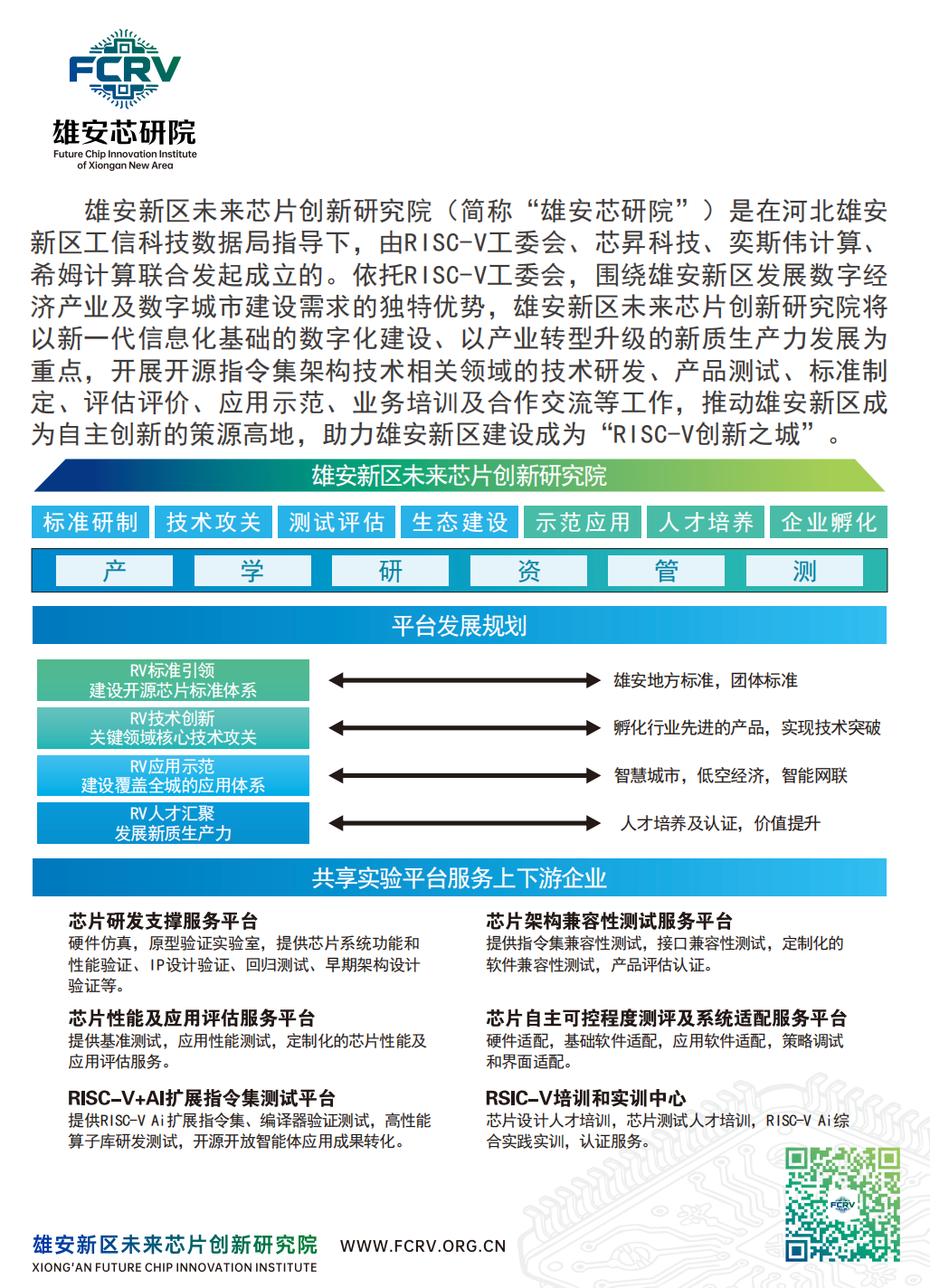 雄安新区未来芯片创新研究院介绍